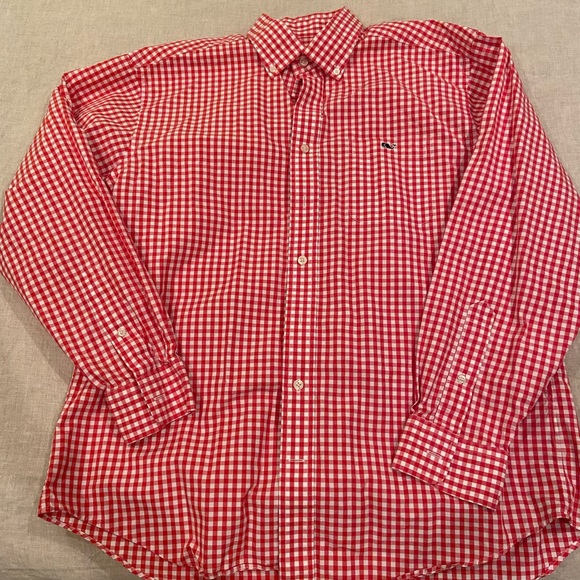 Vineyard Vines Other - Vineyard Vines Tucker Button Down Shirt Red Large Long Sleeve